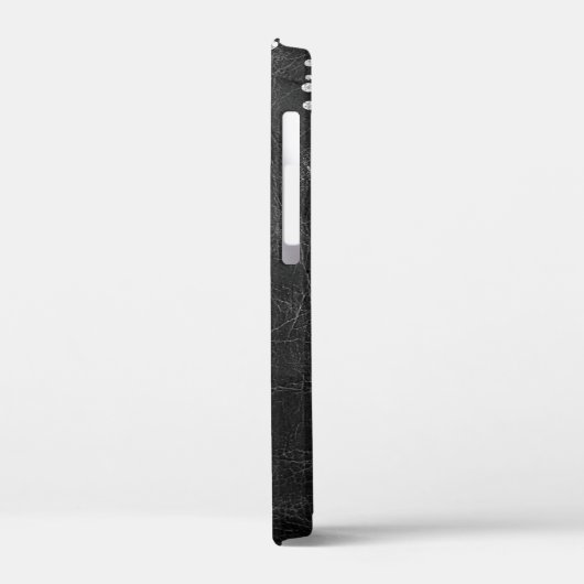 diamantdruppel op leder Case-Mate iPhone case (Achterkant / Links)