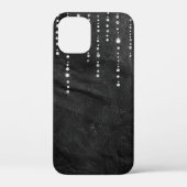 diamantdruppel op leder Case-Mate iPhone case (Achterkant)