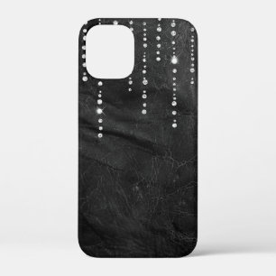 diamantdruppel op leder Case-Mate iPhone case