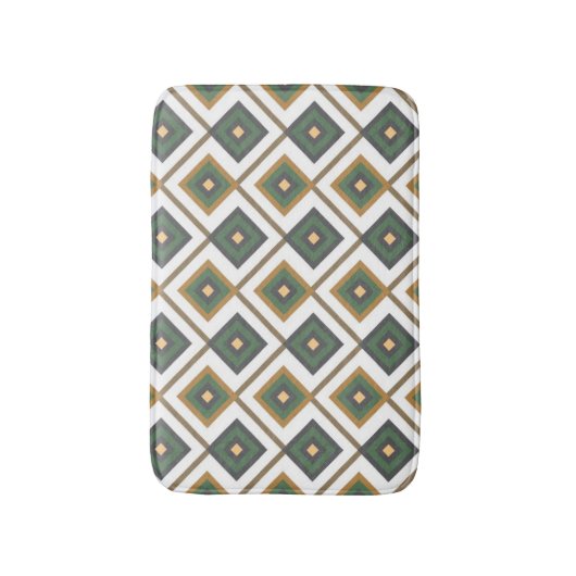 Diamante in groen badmat (Voorkant Verticaal)