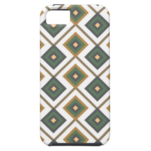 Diamante in groen Case-Mate iPhone case (Achterkant)