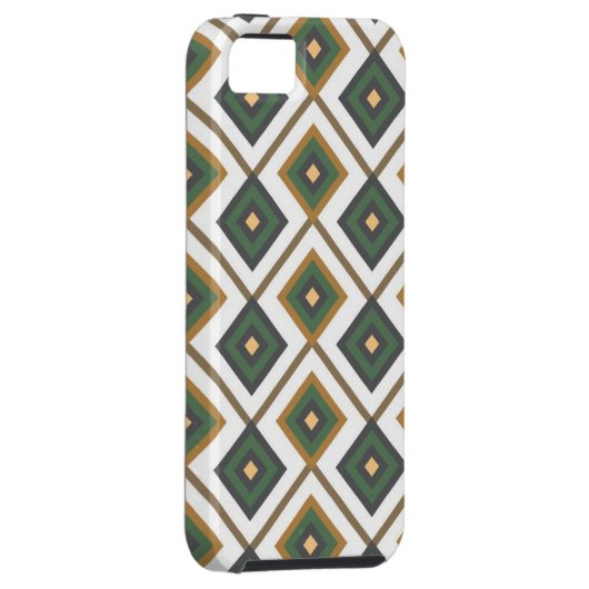 Diamante in groen Case-Mate iPhone case (Back/Rechts)