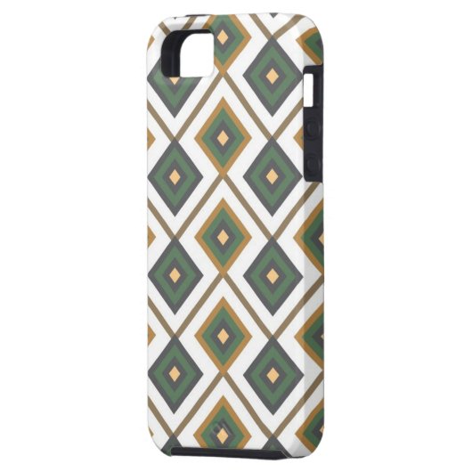 Diamante in groen Case-Mate iPhone case (Achterkant Links)