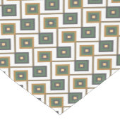 Diamante in groen korte tafelloper (Hoek)