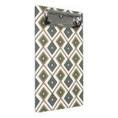 Diamante in groen mini klembord (Schuin)