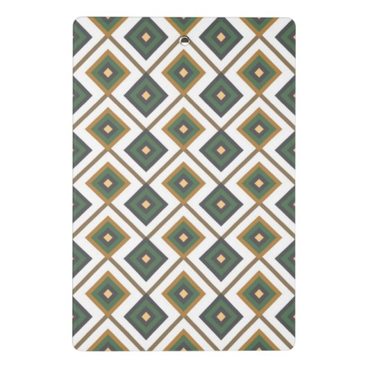 Diamante in groen mini klembord (Achterkant)