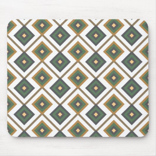 Diamante in groen muismat (Voorkant)