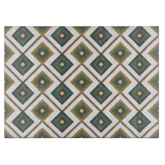 Diamante in groen snijplank (Voorkant)