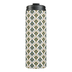 Diamante in groen thermosbeker