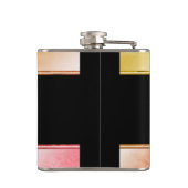 Diamante Monogrammed 50e verjaardag 50 Feest Heupfles (Achterkant)