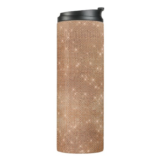 Diamante Sequin Thermosbeker (Gedraaid links)