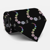 diamante stropdas (Opgerold)