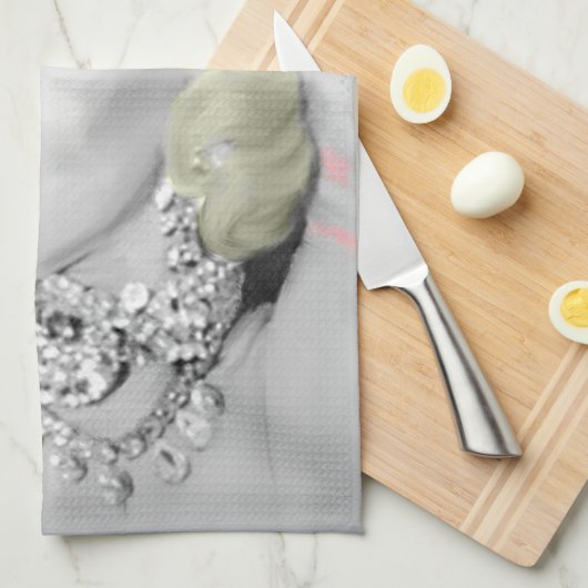 diamanten 2 theedoek (Quarter Fold)