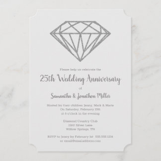 Diamanten 60ste huwelijksjubileum kaart