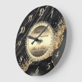 Diamanten Black Marble 50 Huwelijksjubileum Grote Klok (Hoek)