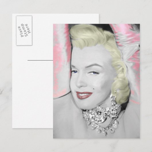 diamanten briefkaart (Voorkant / Achterkant)