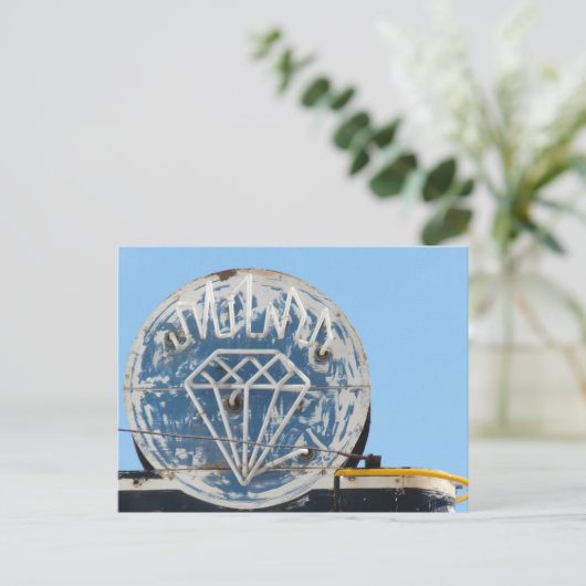 diamanten briefkaart (Staand voorkant)