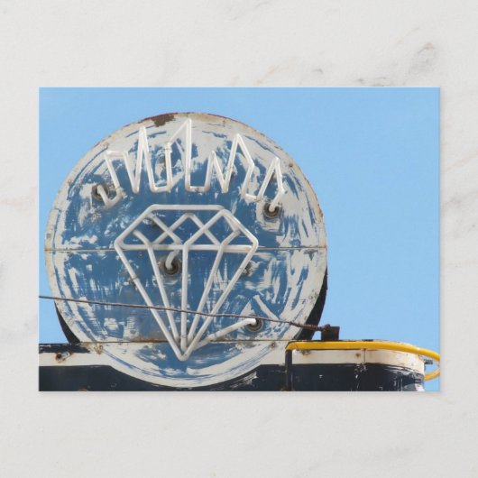 diamanten briefkaart (Voorkant)