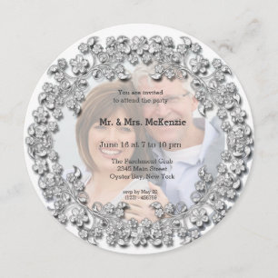 Diamanten Bruiloft Kaart