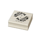 Diamanten Bruiloftsbloemen Wilde Bloemen Beginlett Rubberstempel (Stempel)