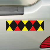 diamanten bumpersticker (Op auto)