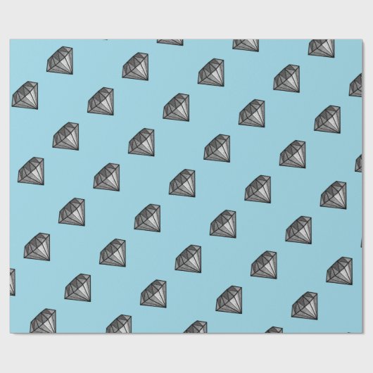 diamanten cadeaupapier (Vlak)
