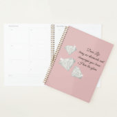 Diamanten & Champagne Citaat – Dear Life Editie Planner (Display)
