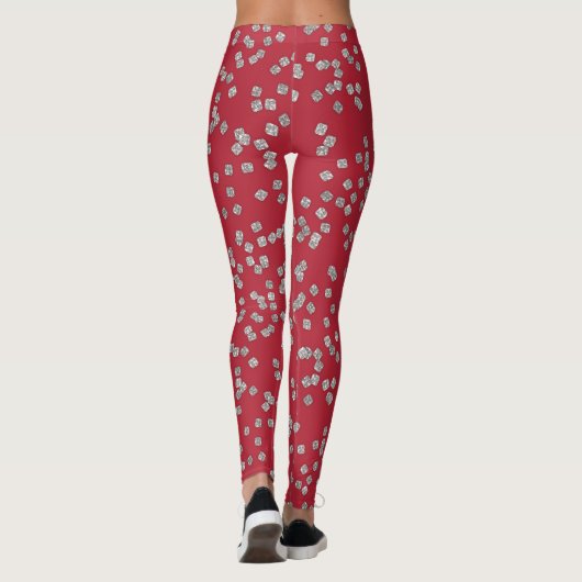 Diamanten Confetti Broek Leggings (Achterkant)