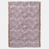 diamanten Design in pinks Deken (Voorkant Verticaal)