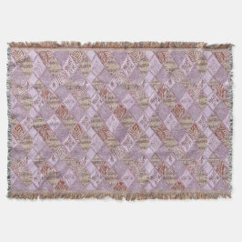 diamanten Design in pinks Deken