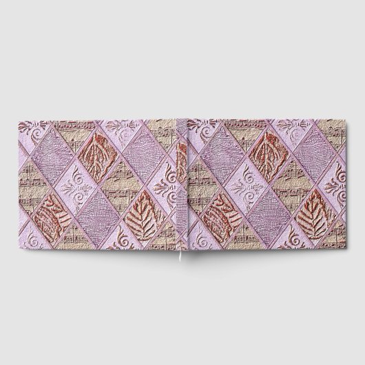 diamanten Design in pinks Gastenboek (Volledig)