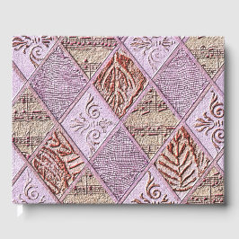 diamanten Design in pinks Gastenboek