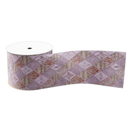 diamanten Design in pinks Grosgrain Lint