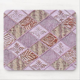 diamanten Design in pinks Muismat
