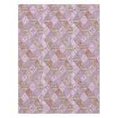 diamanten Design in pinks Tafelkleed (Voorkant)