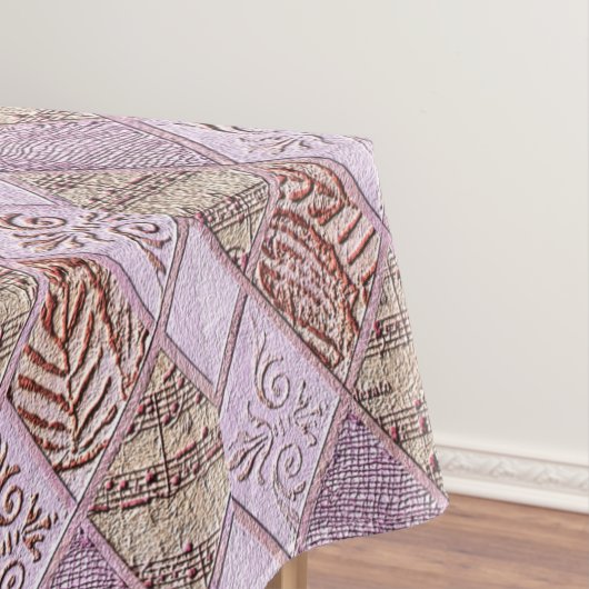 diamanten Design in pinks Tafelkleed (Voorbeeld)