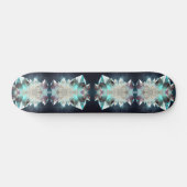 Diamanten edelsteenpatroon Moderne Abstracte krist Persoonlijk Skateboard (Horizontaal)