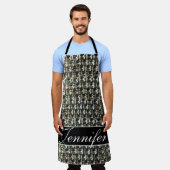 diamanten, edelstenen sieraden schort (Gedragen)