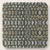 Diamanten edelstenen strass bier onderzetter (Voorkant)
