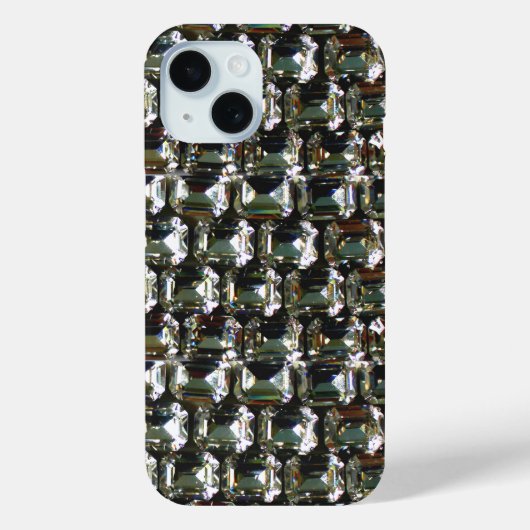 Diamanten edelstenen strass Case-Mate iPhone case (Achterkant)
