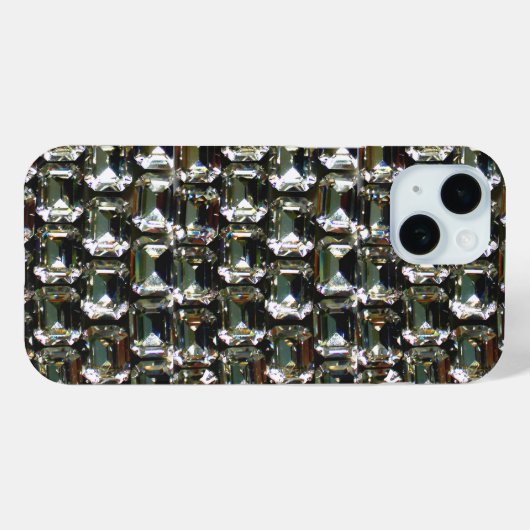 Diamanten edelstenen strass Case-Mate iPhone case (Achterkant (horizontaal))