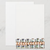 diamanten, elegante  edelstenen briefpapier (Voorkant / Achterkant)