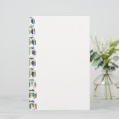 diamanten, elegante  edelstenen briefpapier (Staand voorkant)