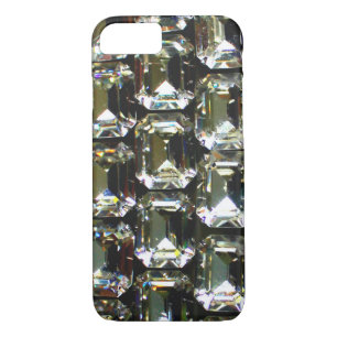 diamanten, elegante  edelstenen 	iPhone 8/7 hoesje