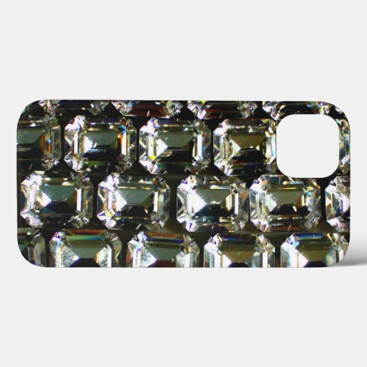diamanten, elegante  edelstenen Case-Mate iPhone case (Achterkant (horizontaal))