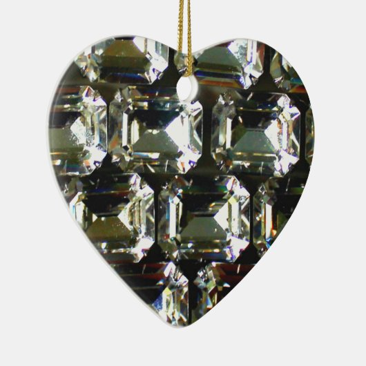 diamanten, elegante  edelstenen keramisch ornament (Rechts)