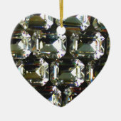 diamanten, elegante  edelstenen keramisch ornament (Voorkant)