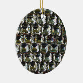 diamanten, elegante  edelstenen keramisch ornament (Rechts)