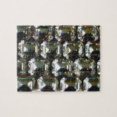 diamanten, elegante  edelstenen legpuzzel (Horizontaal)