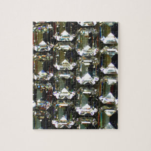 diamanten, elegante  edelstenen legpuzzel
